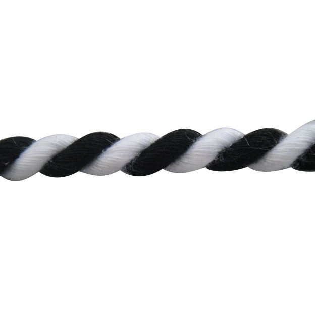 Polyester tři prameny spletené barevné míchací šňůry