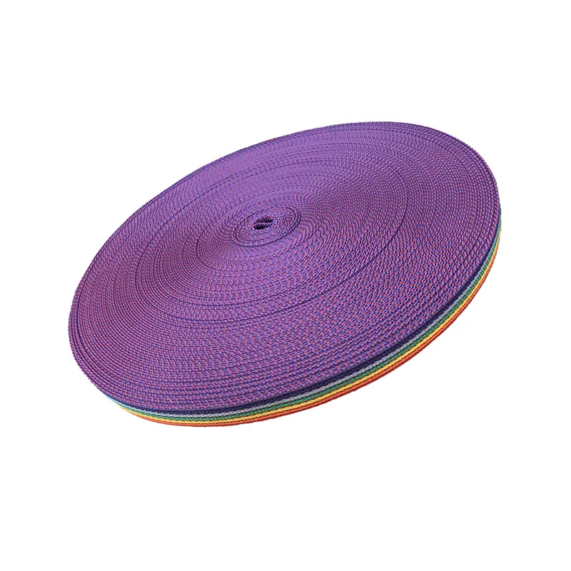 Duhový polyester popruh